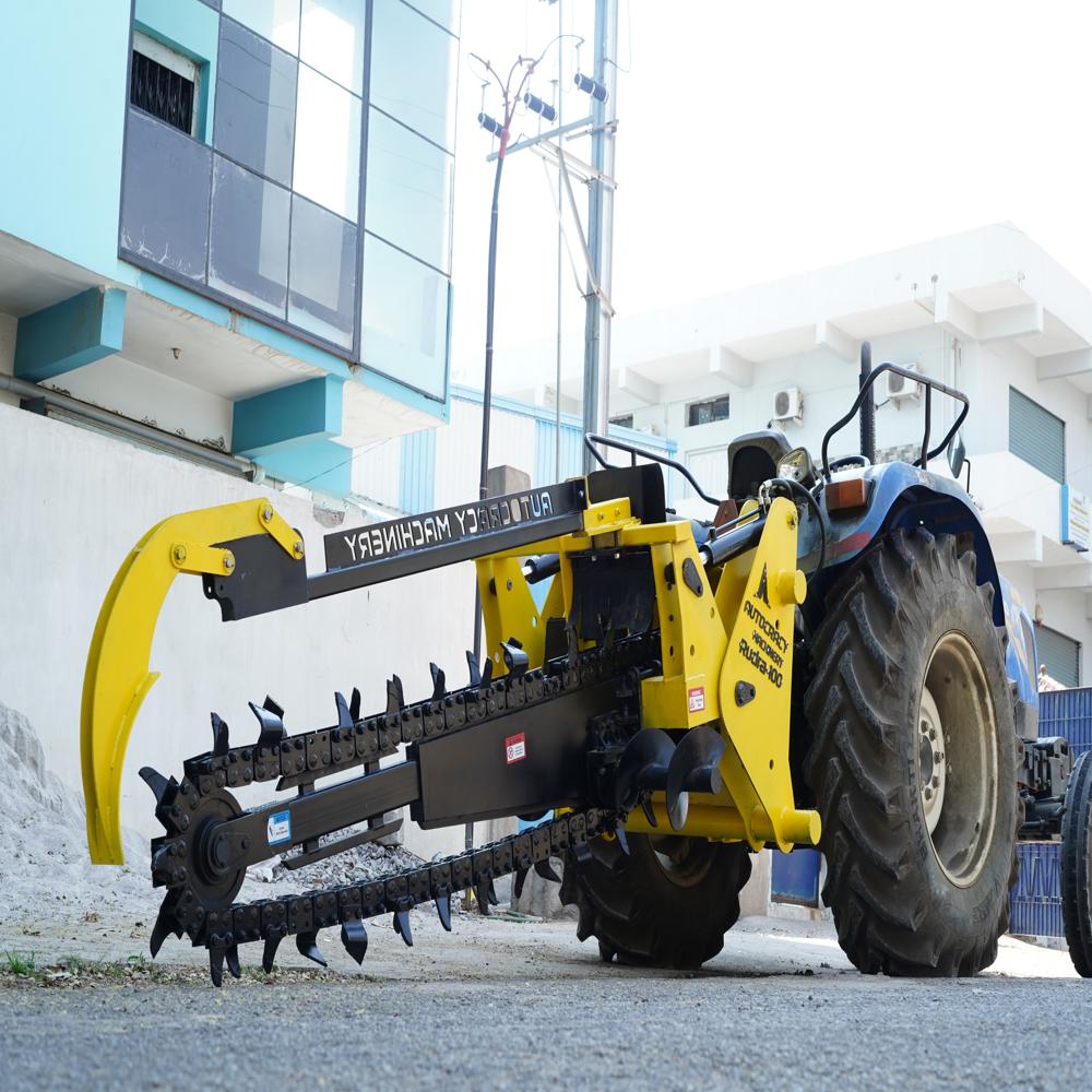 Trench Digging Machine - Engine Type: 4 Stroke