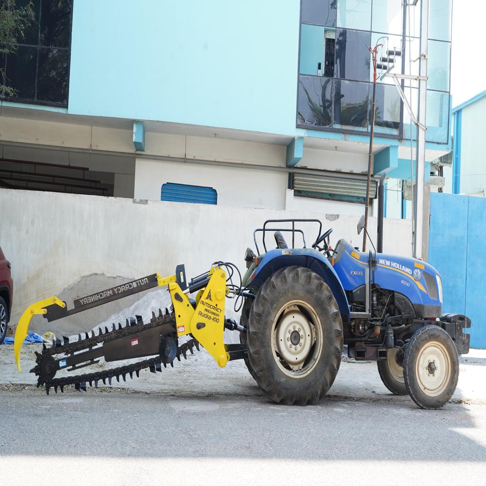 Trench Digging Machine - Engine Type: 4 Stroke