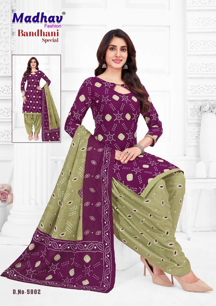 Madhav Bandhani Vol-5  Dress Material