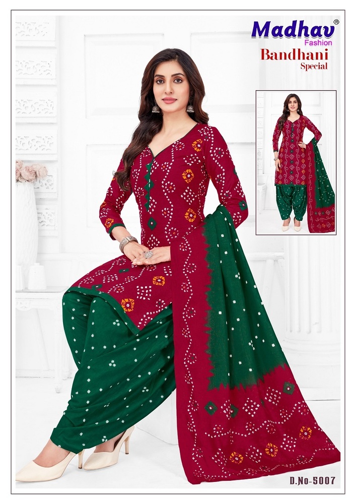 Madhav Bandhani Vol-5  Dress Material