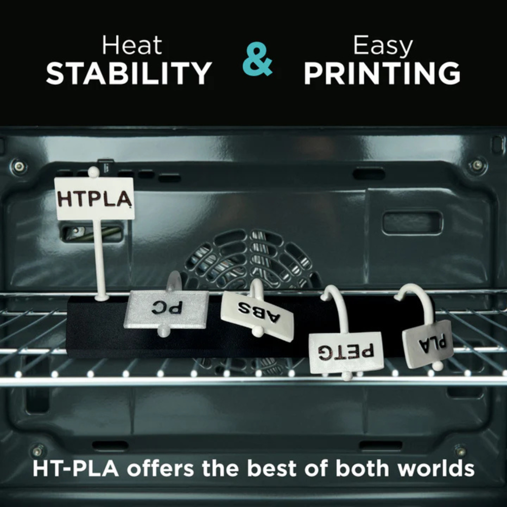 Polymaker HT PLA White Filament A New Era of High Performance PLA