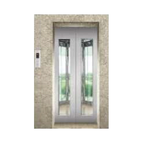 SS Glass Auto Elevator Door
