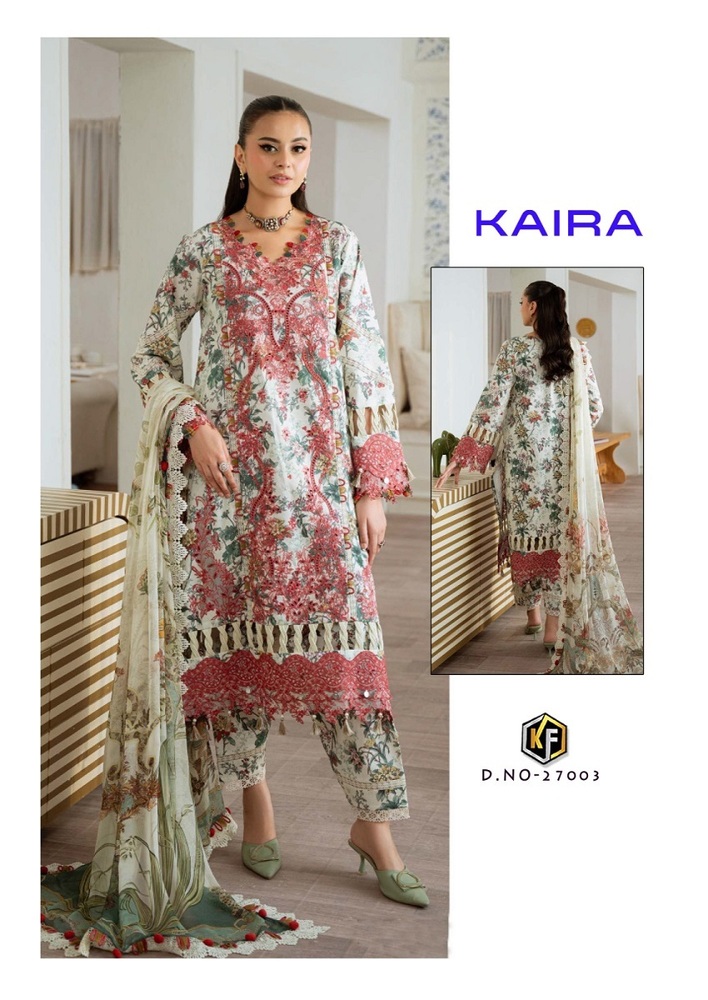 Keval Kaira Vol-27  Karachi Dress Material