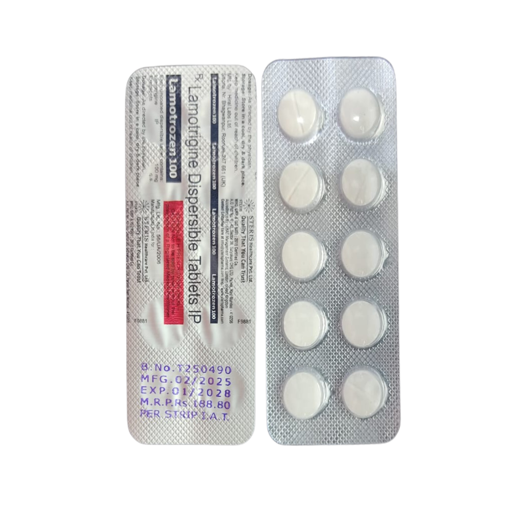 Lamotrigine Dispersible 100 Mg - Dosage Form: Oral
