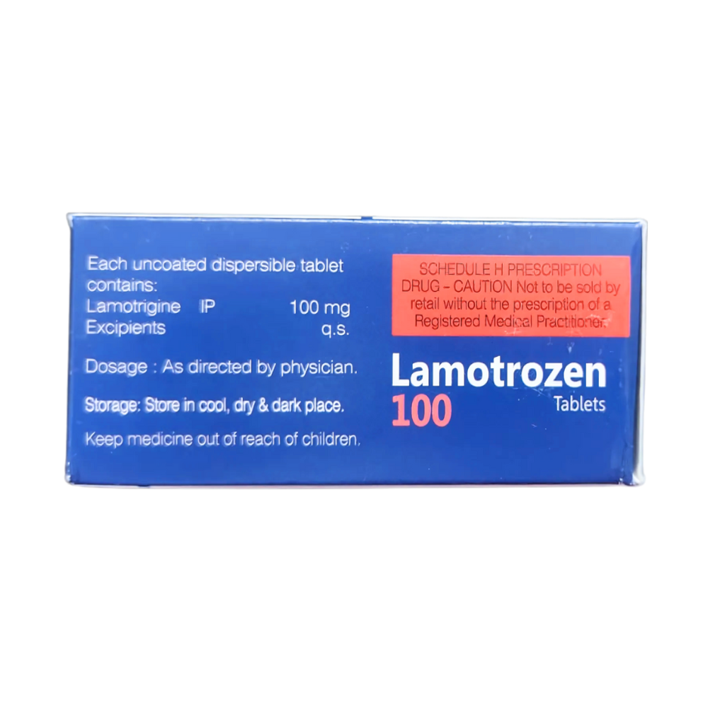 lamotrigine dispersible 100 mg