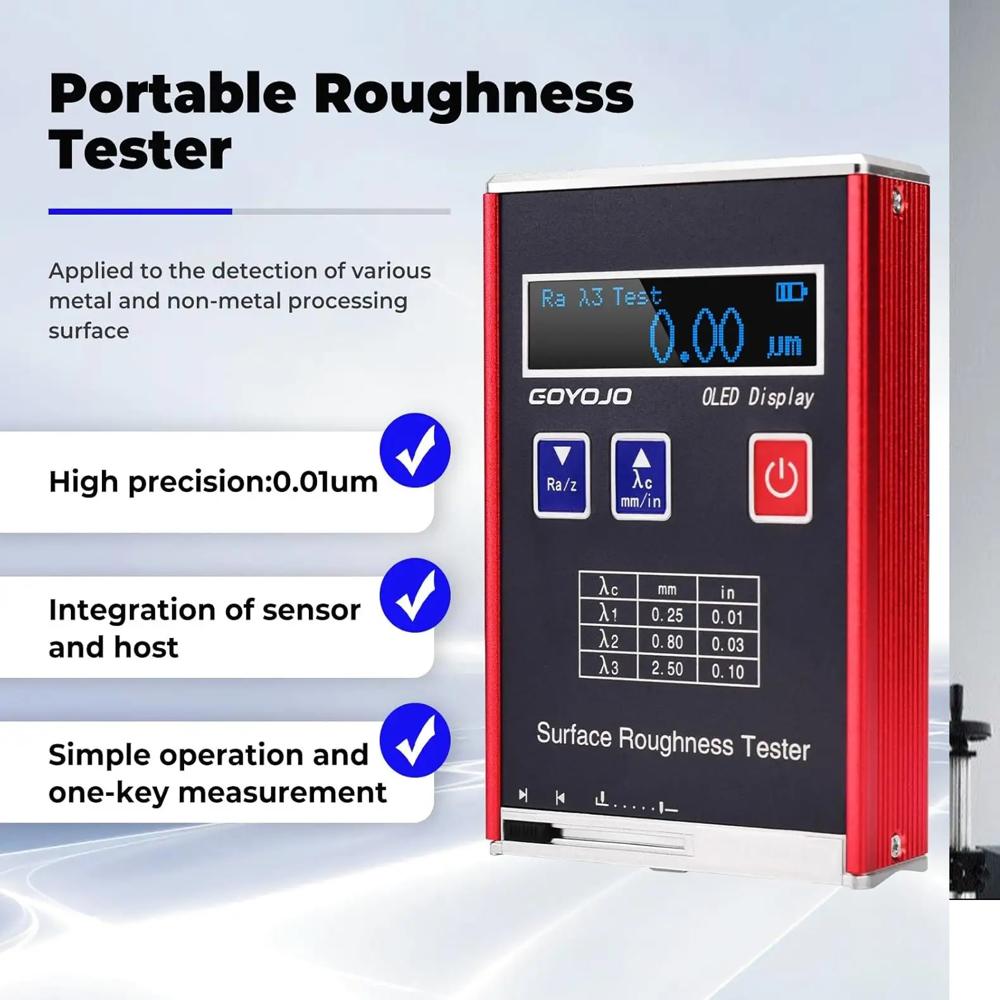 Tr 110 Digital Surface Roughness Tester - Accuracy: 1.0  %