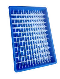 Blue Hdpe Storage Crate - Load Capacity: 30 L  Kilograms (kg)