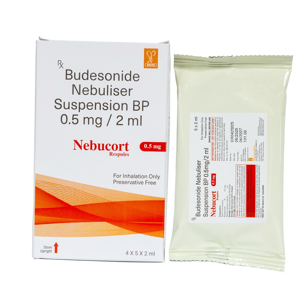 Budesonide 0.5 mg respules