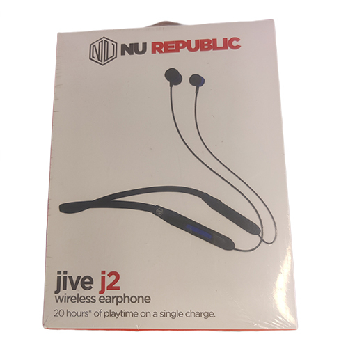 Jive J2 Wireless Earphones - Battery Backup: 20 Hours
