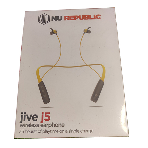 Jive J5 Earphones - Battery Backup: Up To 36 Hours