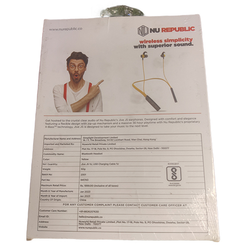 Jive J5 Wired Earphones