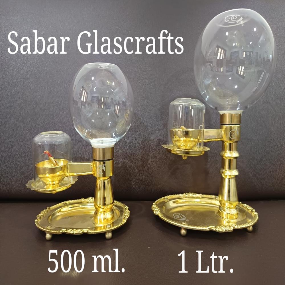 Brass With Golden Finish Akhand Deep