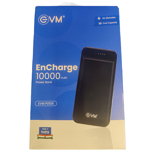 Vm 10000 Mah Power Bank - Body Material: Plastic