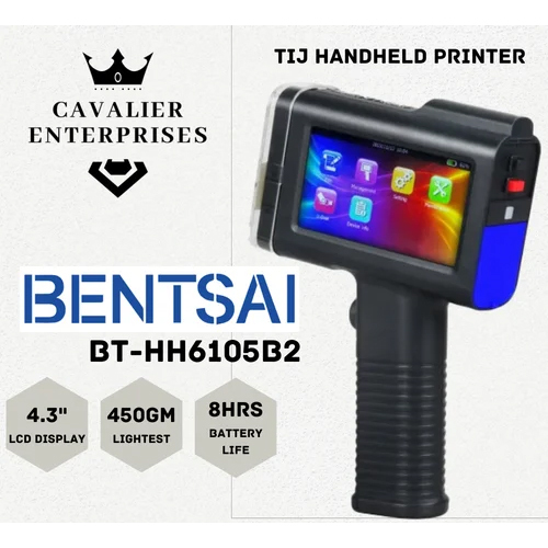 BENTSAI B2 BT-HH6105B2 Handheld Thermal Inkjet Printer TIJ printer for online and offline printing