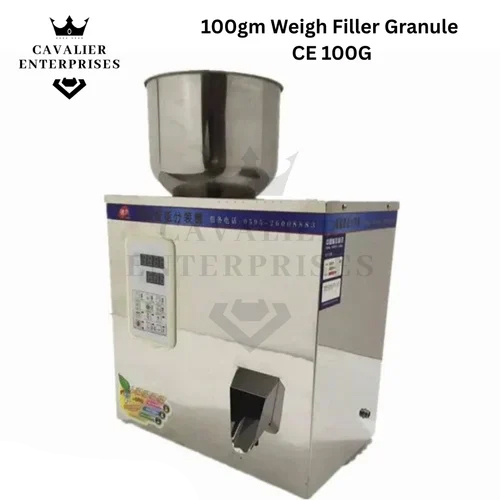 100Gm Weigh Filler Granule Ce 100G - Automatic Grade: Semi-Automatic