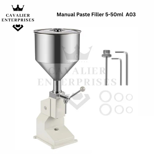 Manual Paste Filler 5-50Ml A03 - Automatic Grade: Automatic