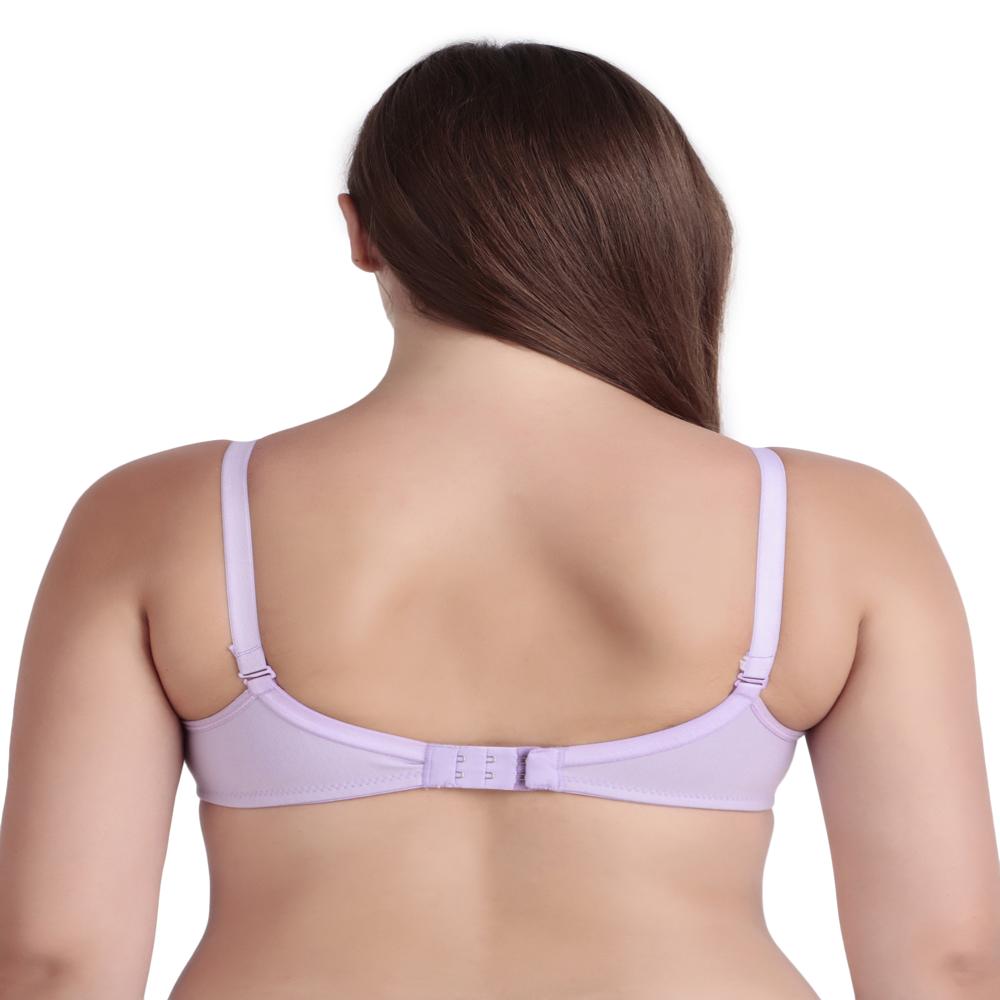 Solid Design Padded Bra - Color: Multicolour