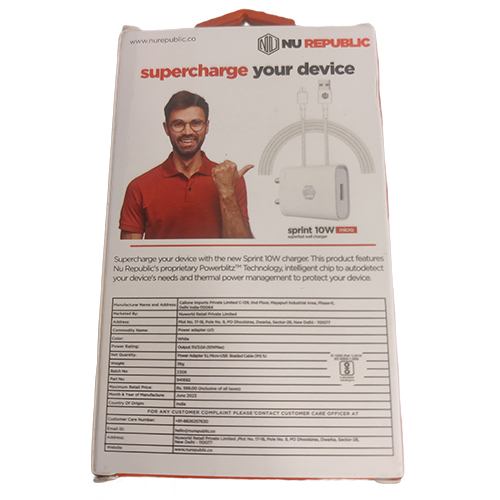 Sprint 10W Micro Charger