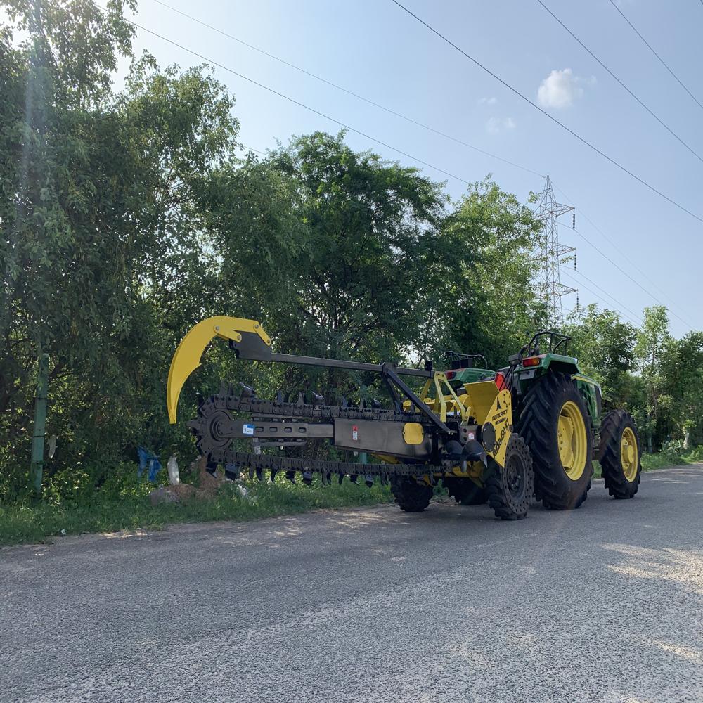 OFC Cable Trencher - Rudra 150 XT