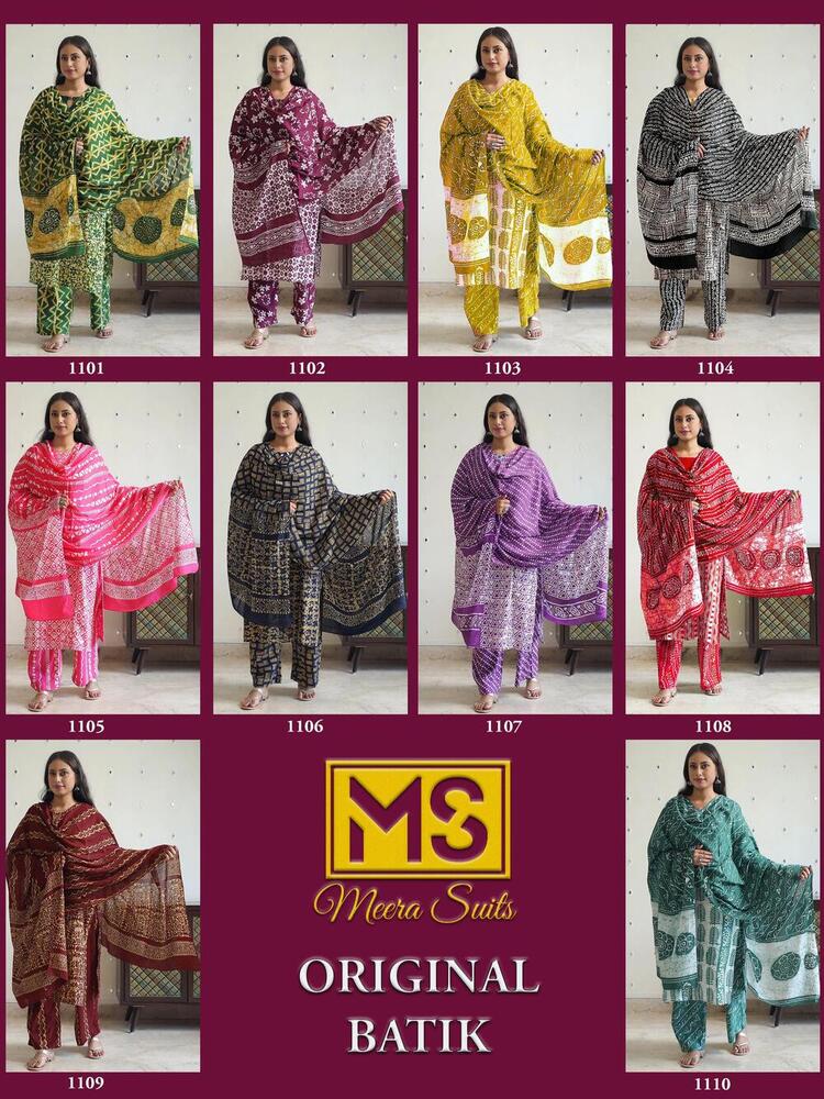 Ms Original Batik Vol-11  Dress Material