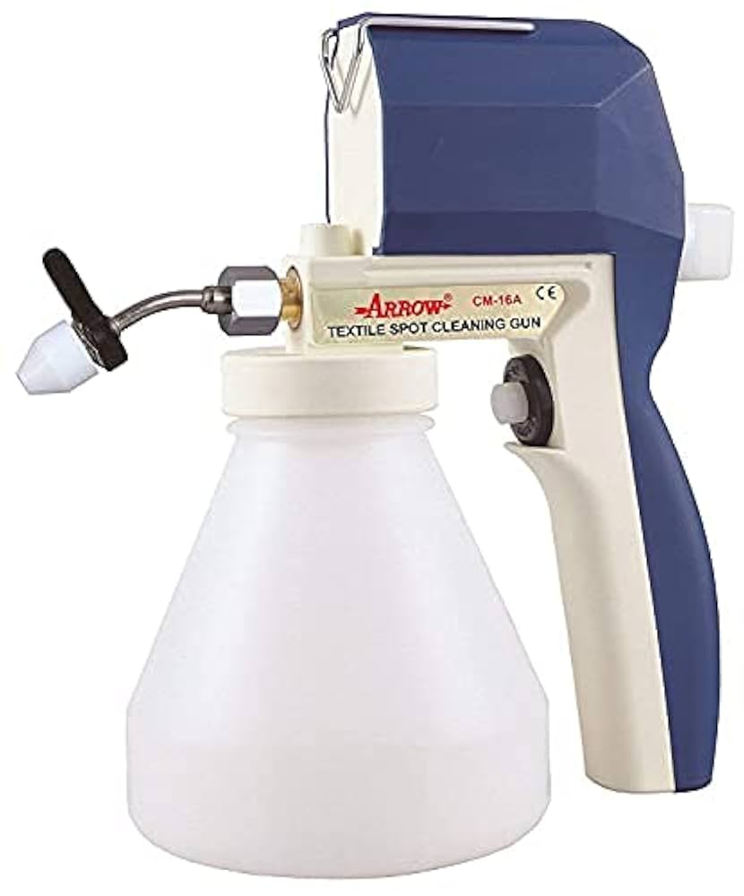 Textile Spot Cleaning Gun - Color: White