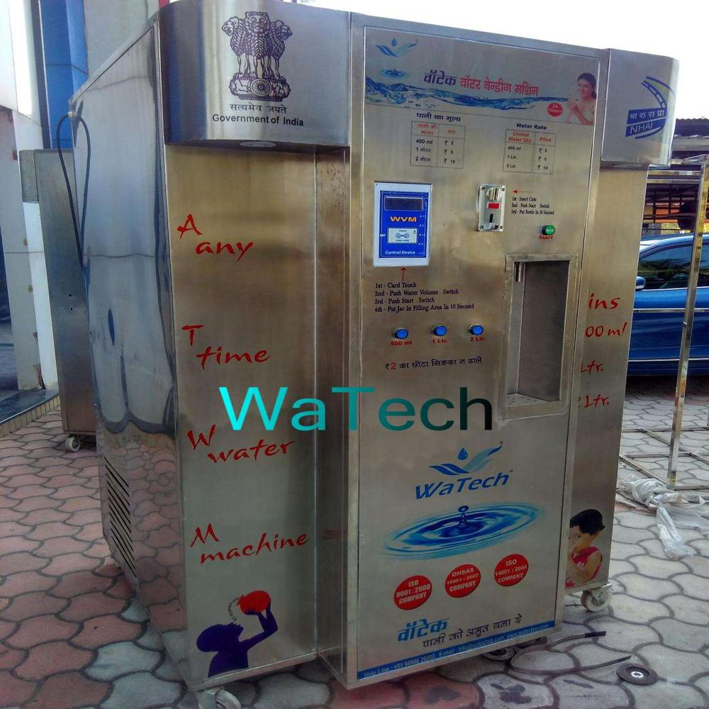 Atm-02 Water Vending Machine - Color: Silver