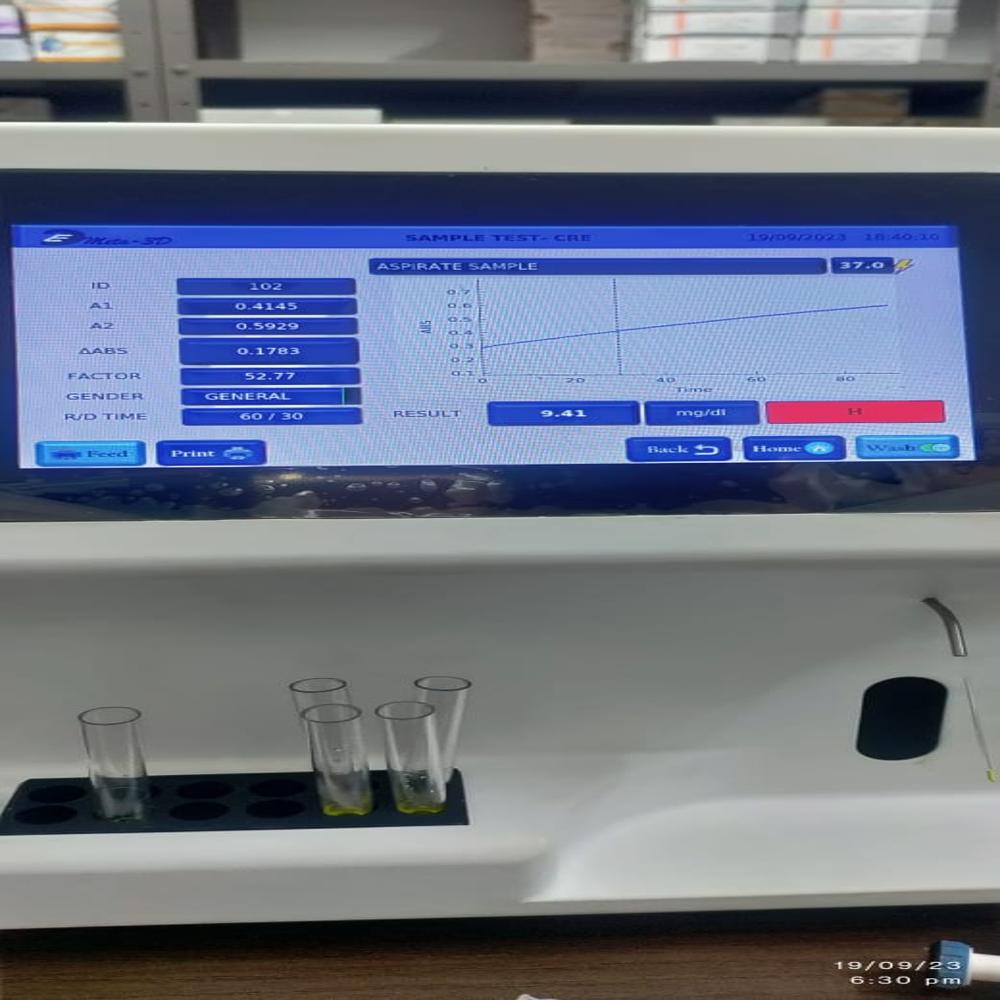Semi Auto Chemistry Analyzer