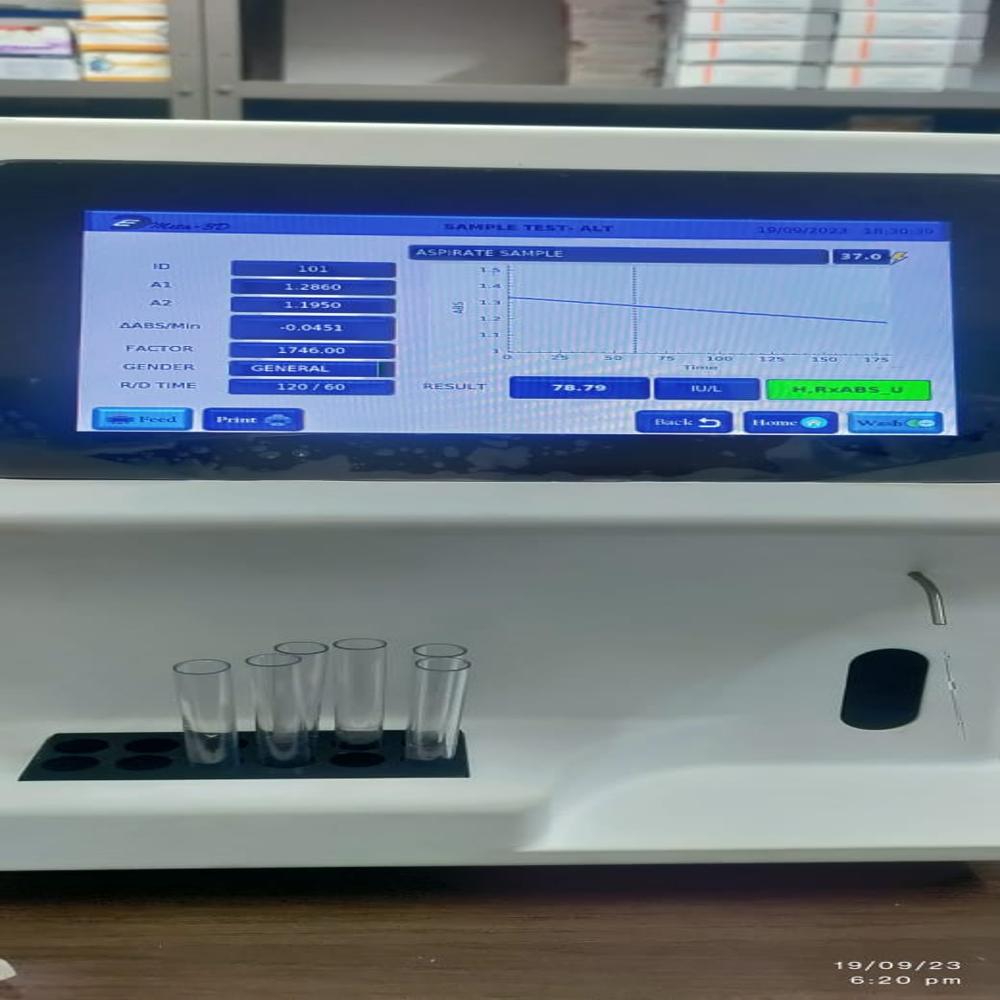 Semi Auto Chemistry Analyzer