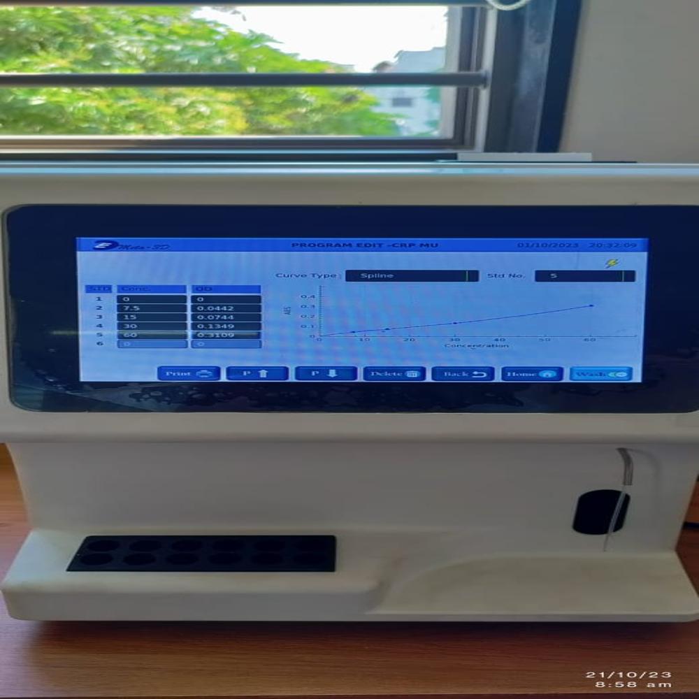 Semi Auto Chemistry Analyzer