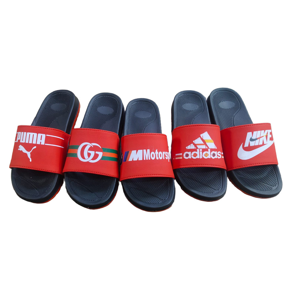 Rubber Flip Flop Slipper - Color: Grey