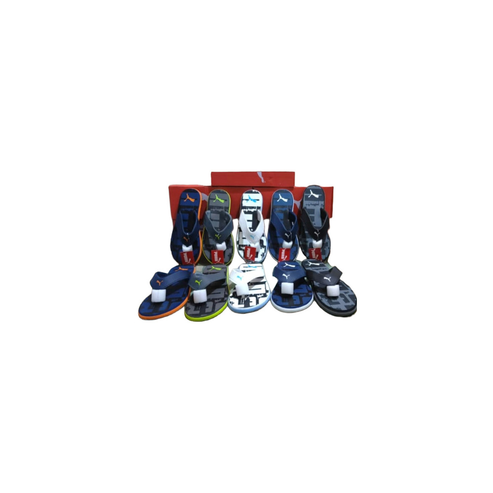 Mens V Shape Chappal - Color: Multicolor
