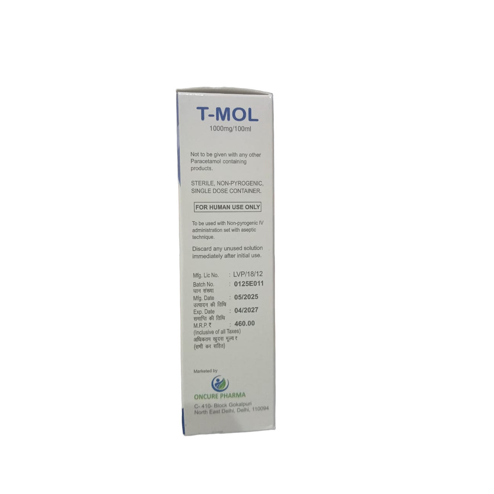 Paracetamol Infusion - Drug Type: Injection