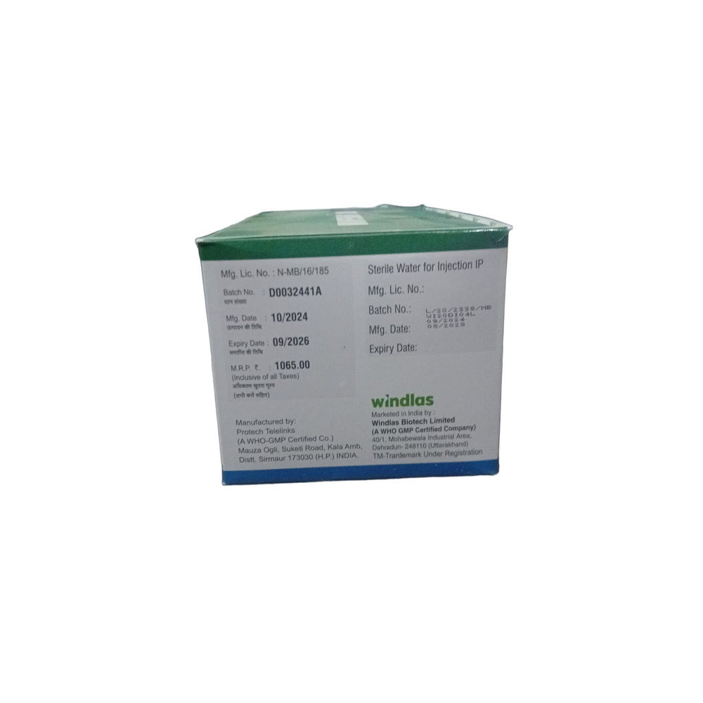 Meropenem Injection Sterile Water - Physical Form: Liquid