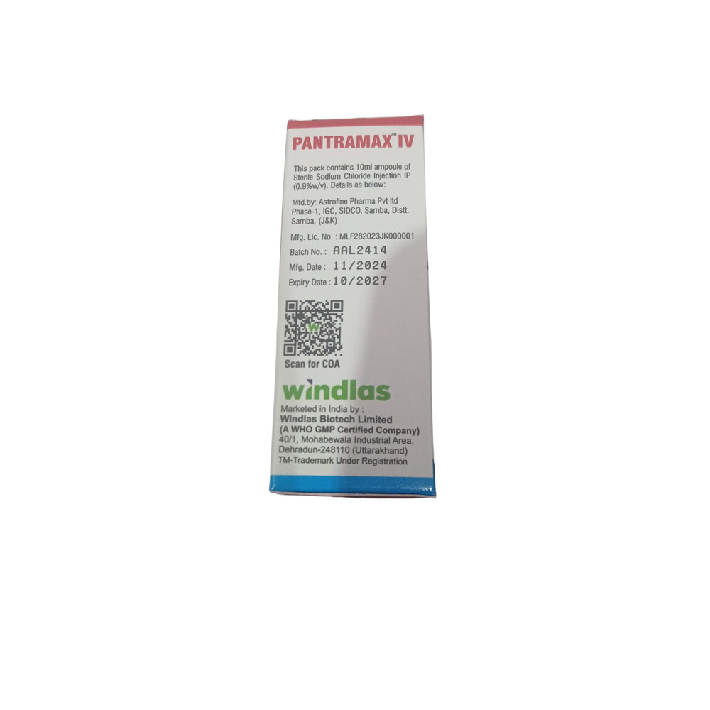 Pantroprazole Injection - Physical Form: Liquid