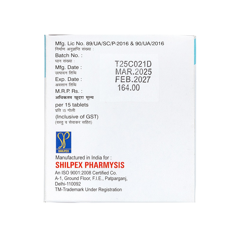  Cardiovascular Drug Telmisartan 40mg & Chlorthalidone 12.5mg Tablets