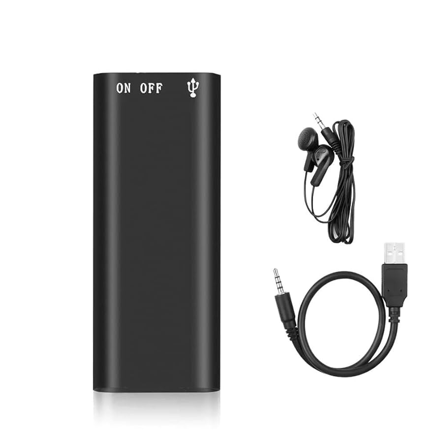 Spy Voice Recorder - Color: Black