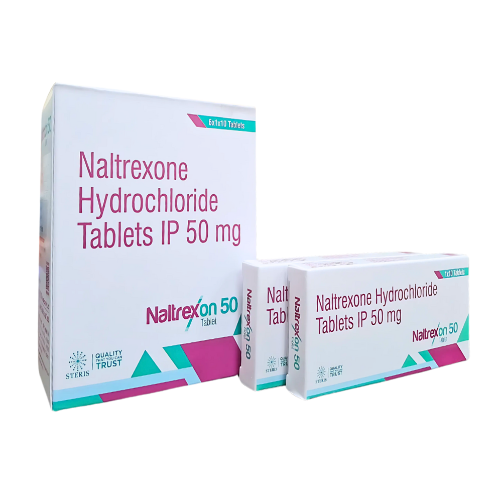 Naltrexone Hydrochloride IP 50 mg