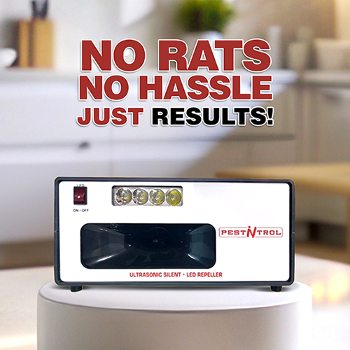 Rodent Repeller Silent Device | Pnt1100+ - Material: Metal