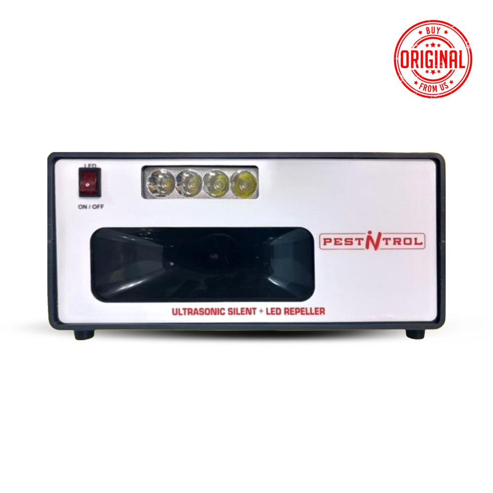 Rat and Bird Repeller Ultrasonic Silent + Flash PNT1100+