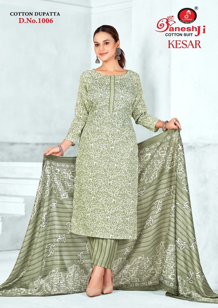 Ganeshji Kesar Vol-01  Dress Material