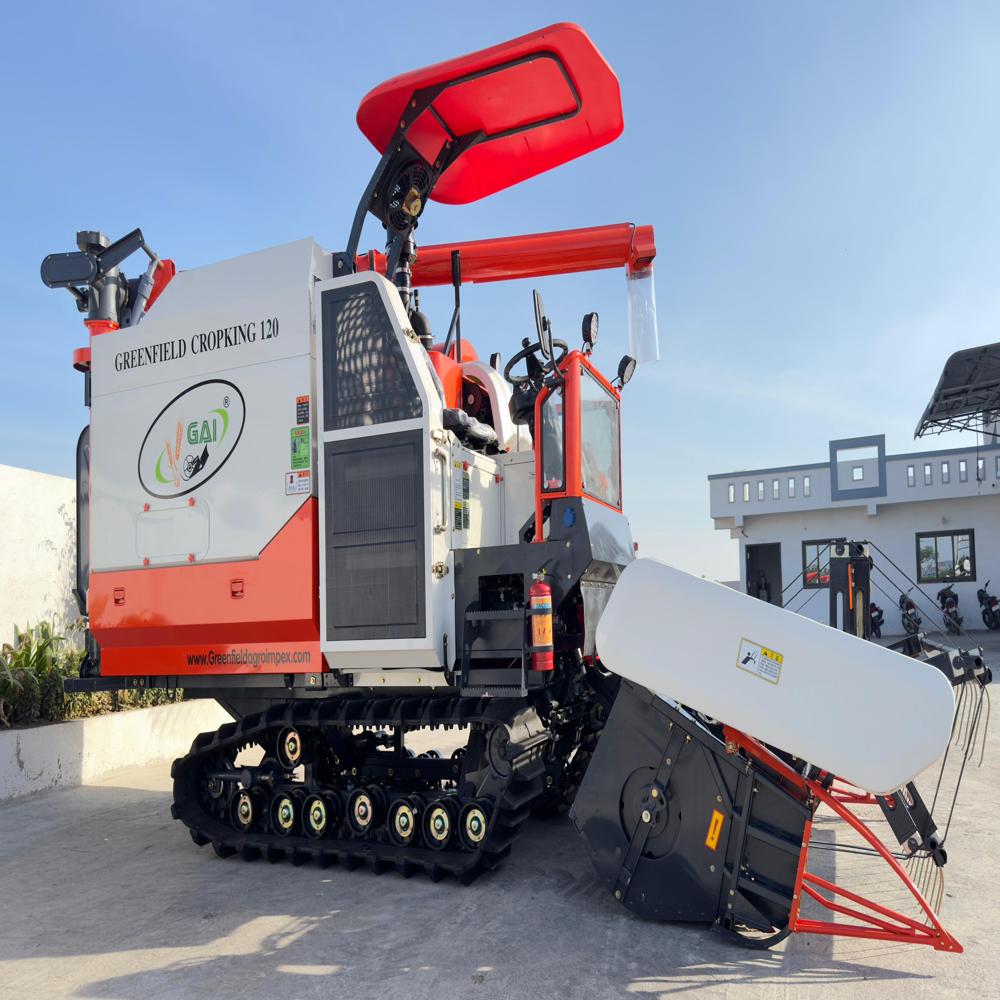 Soyabean Combine Harvester Machine