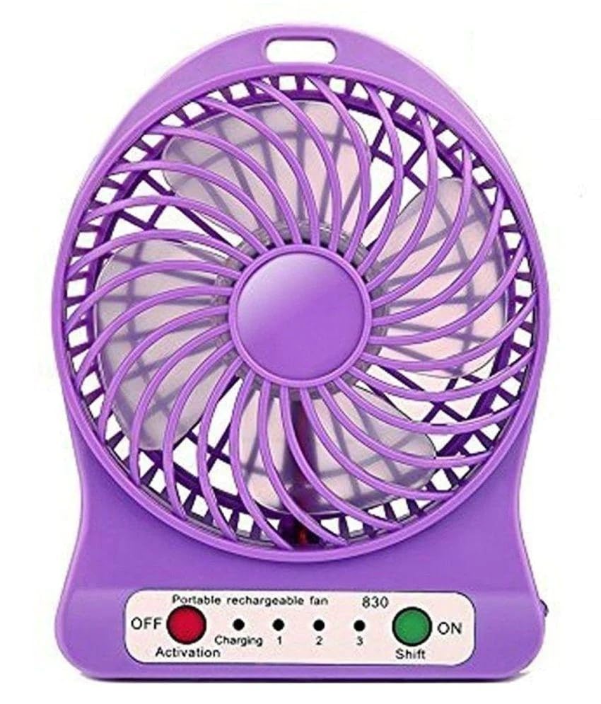Mini Cooling Fan - Blade Material: Plastic