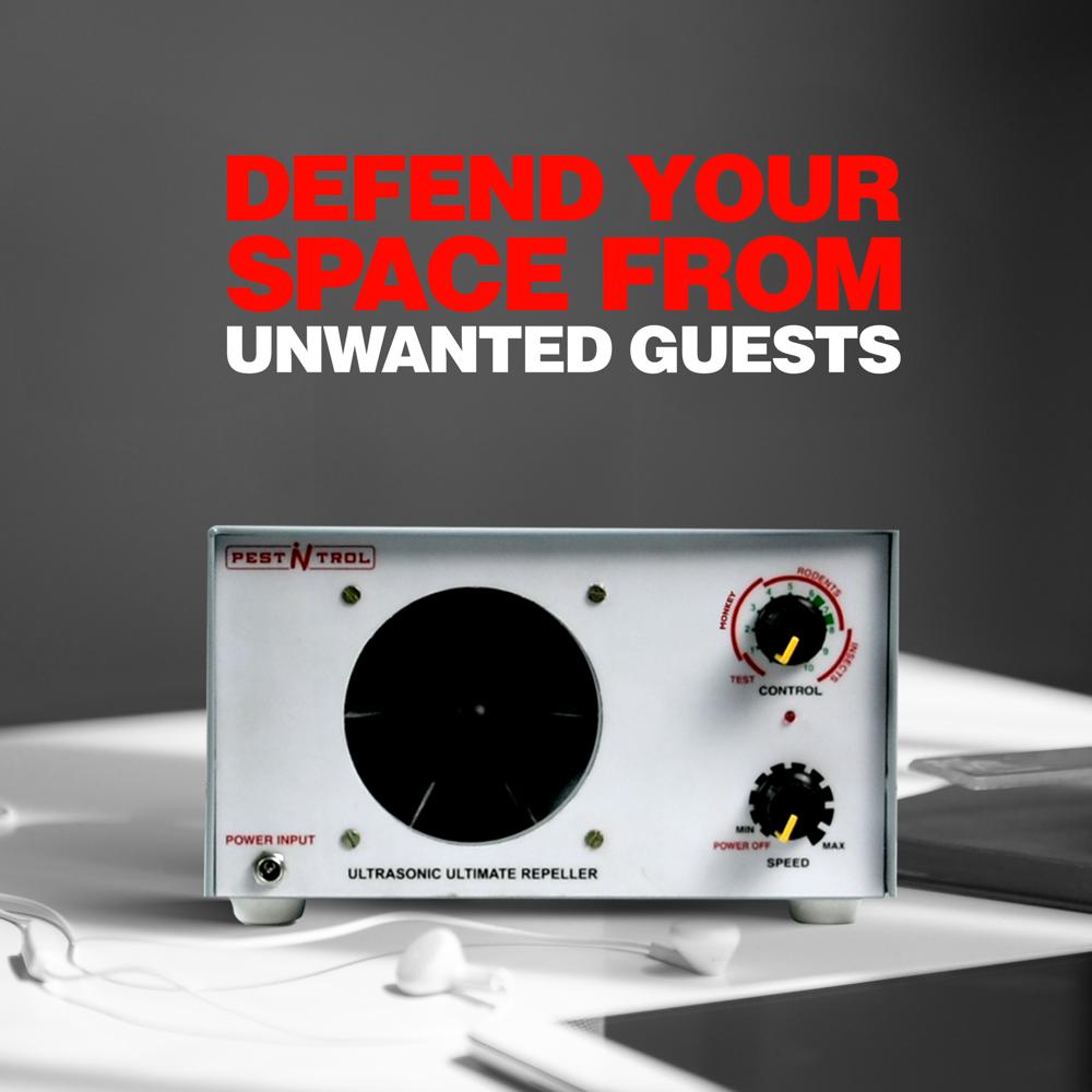 Rat and Bird Repeller Ultrasonic Device PNT1100