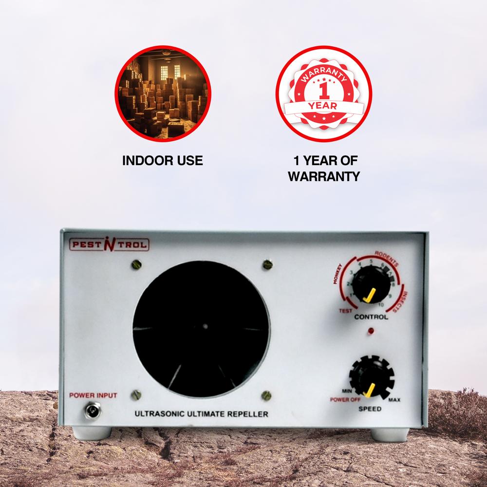 Rat and Bird Repeller Ultrasonic Device PNT1100
