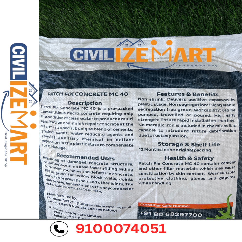 BOSTIK PATCHFIX CONCRETE MC 40