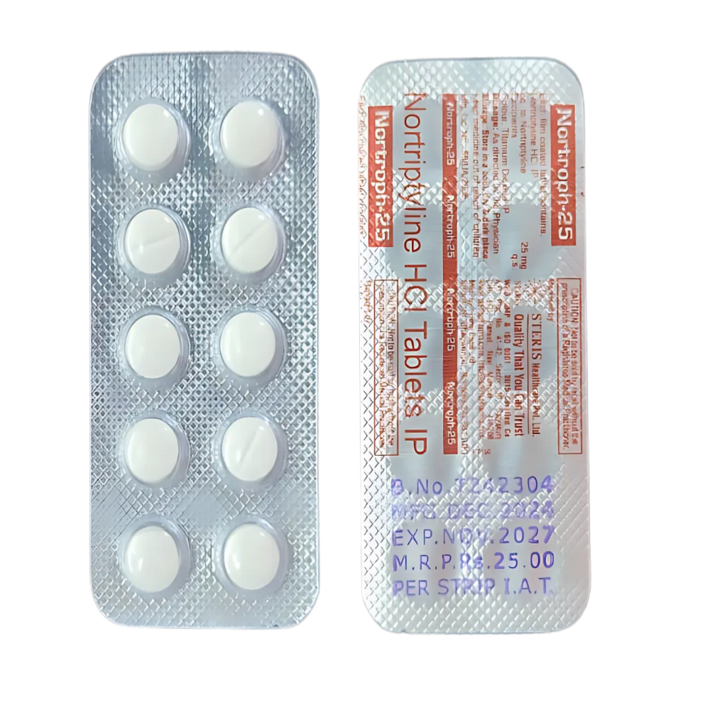 Nortriptyline 25 - Drug Type: General Medicines