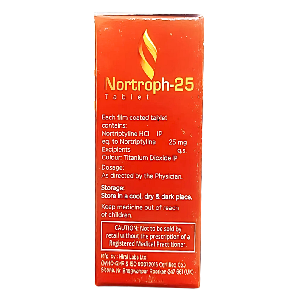 Nortriptyline 25 - Drug Type: General Medicines