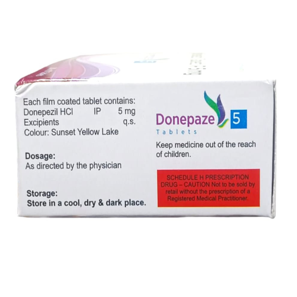 Donepazil (5mg) - Drug Type: General Medicines