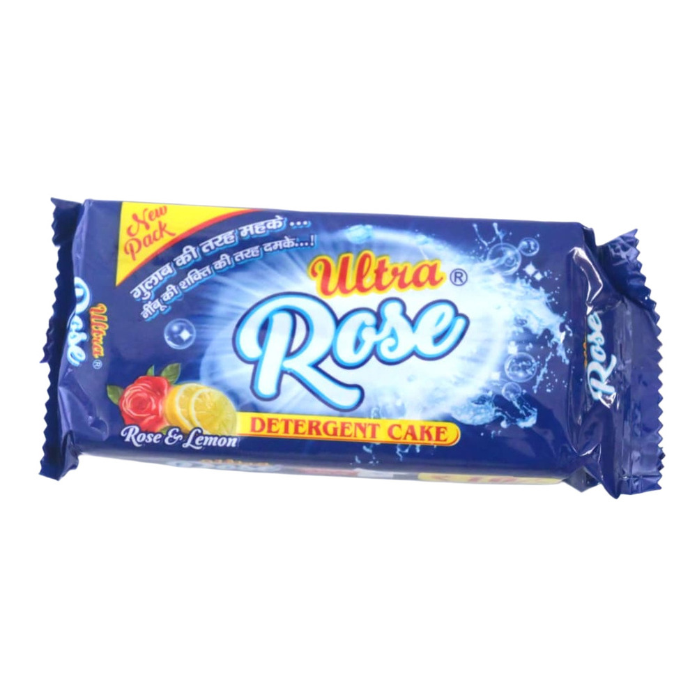 250G Rose And Lemon Detergent Cake - Detergent Use: Apparel