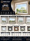 Upvc Top Hung Window
